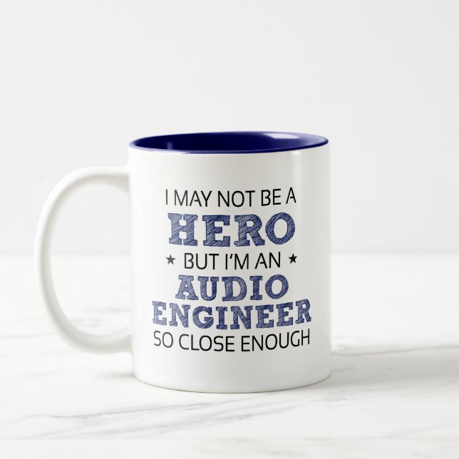 Tasse 2 Couleurs Nouveauté de l'ingénieur audio (Gauche)