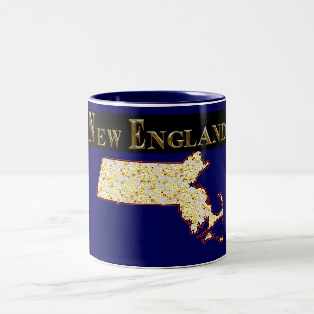 TASSE 2 COULEURS NOUVELLE-ANGLETERRE (Centre)