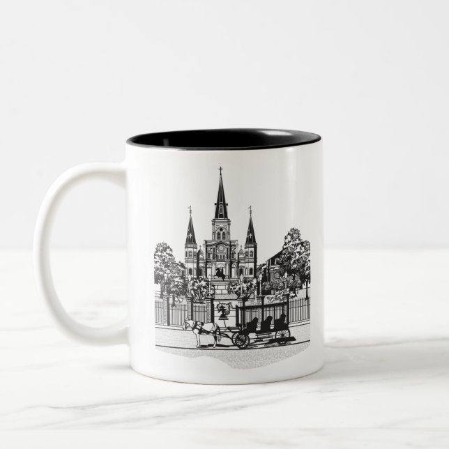Tasse 2 Couleurs Nouvelle-Orléans, Louisiane (Gauche)