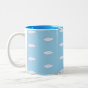 Tasse 2 Couleurs Nuages mignons