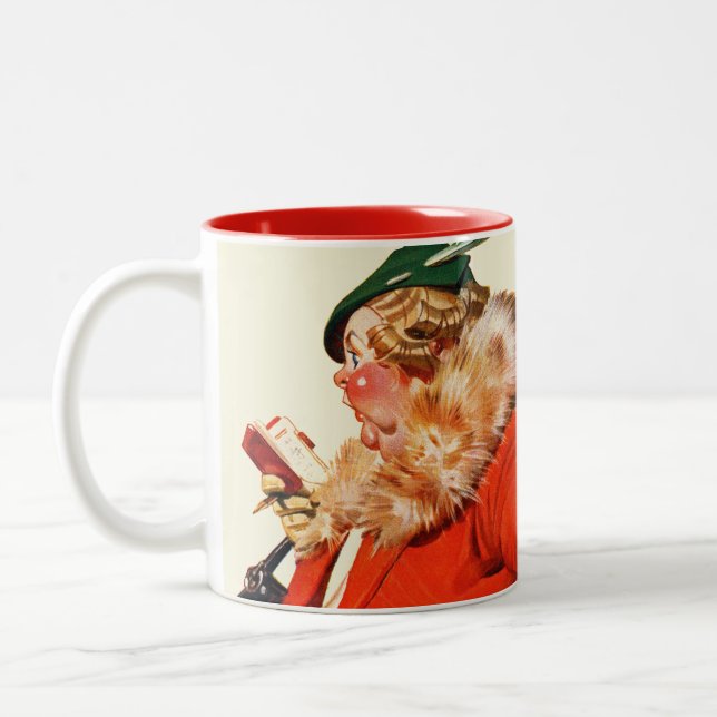 Tasse 2 Couleurs Nuit avant Noël (Gauche)