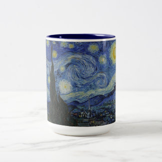 Tasse 2 Couleurs Nuit étoilée de Van Gogh