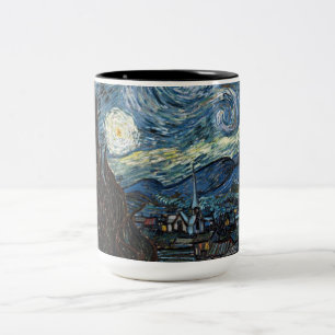 Tasse 2 Couleurs Nuit étoilée par Vincent Van Gogh