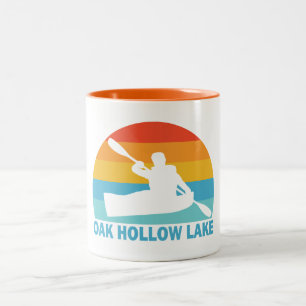 Tasse 2 Couleurs Oak Hollow Lake Caroline du Nord Kayak