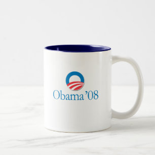 Tasse 2 Couleurs Obama '08