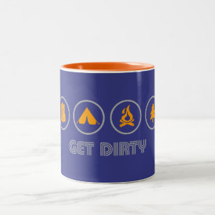 Tasse 2 Couleurs Obtenir un camping sale