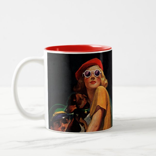 Tasse 2 Couleurs Occasion de photo (Gauche)