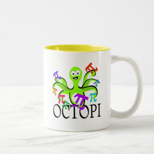 Tasse 2 Couleurs Octopi