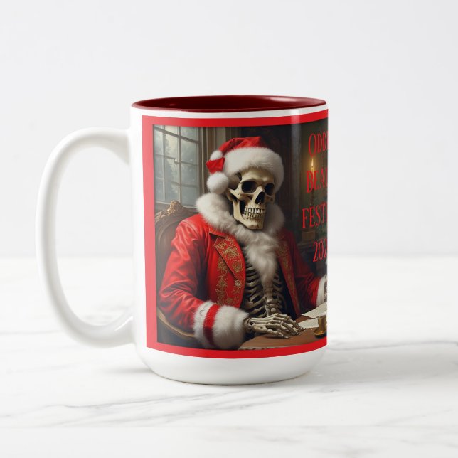 Tasse 2 Couleurs Oddie Beau's Festive 2024 - Edition Limitée (Gauche)