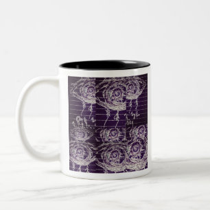 Tasse 2 Couleurs oeil Abstrait