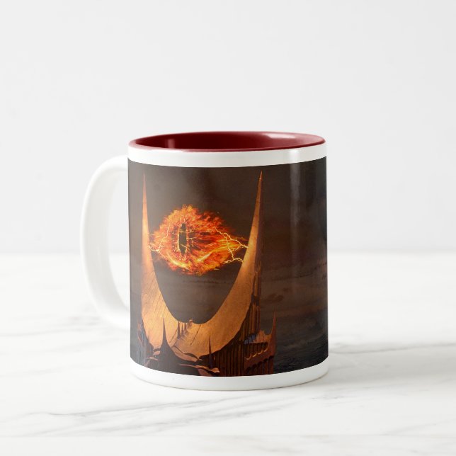 Tasse 2 Couleurs Oeil de tour de Sauron (Devant gauche)