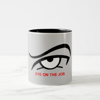 Tasse 2 Couleurs Oeil sur le travail