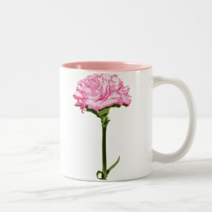Tasse 2 Couleurs Oeillet rose