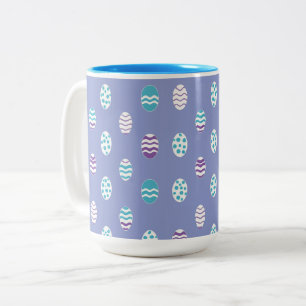 Tasse 2 Couleurs œuf de Pâques/pastel de printemps