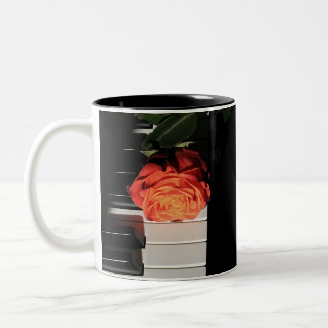 Tasse 2 Couleurs Oeuvre de piano Extraordinaire (Gauche)