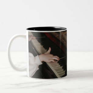 Tasse 2 Couleurs Oeuvre de piano géniale