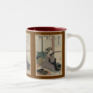 Tasse 2 Couleurs Oeuvre japonaise HOKUSAI