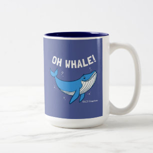 Tasse 2 Couleurs Oh Whale