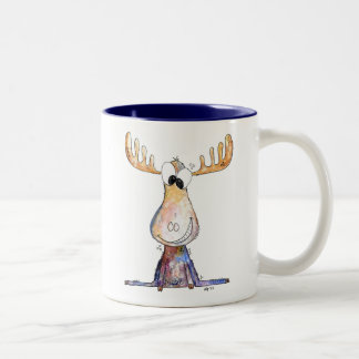 Tasse 2 Couleurs Oie blanche mignonne