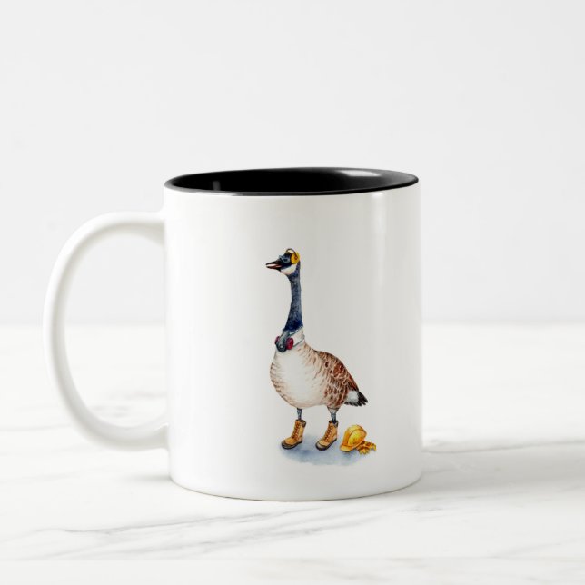 Tasse 2 Couleurs Oie de sécurité (Gauche)