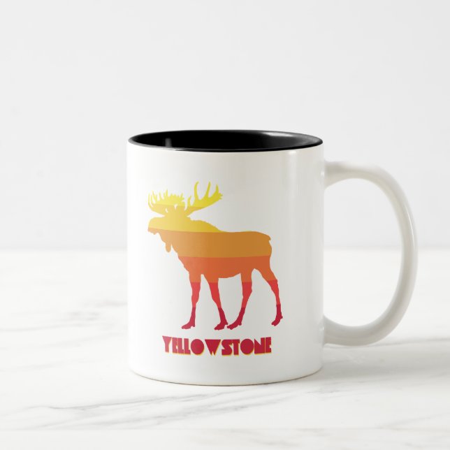 Tasse 2 Couleurs Oie de Yellowstone (Droit)