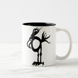 Tasse 2 Couleurs Oiseau