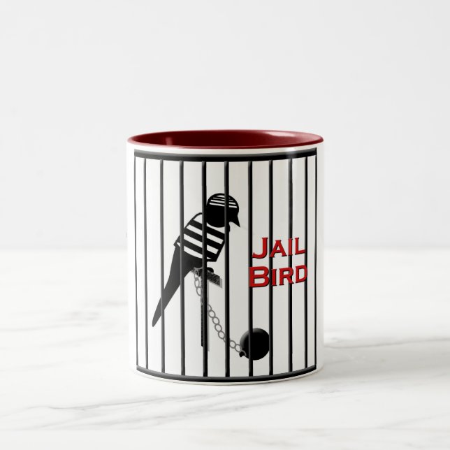 Tasse 2 Couleurs Oiseau de prison (Centre)