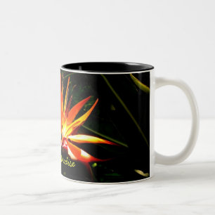 Tasse 2 Couleurs Oiseau du Paradis