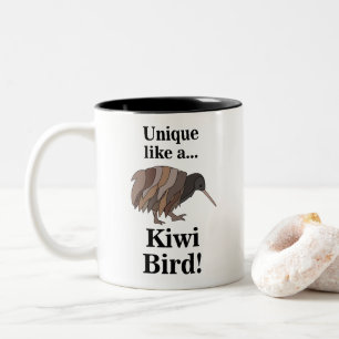 Tasse 2 Couleurs Oiseau Kiwi