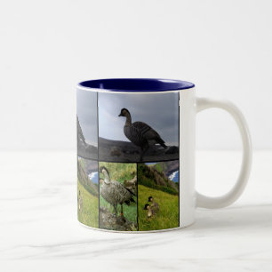 Tasse 2 Couleurs Oiseau néné hawaïen