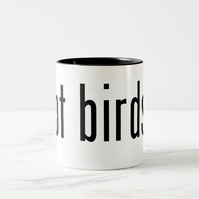 Tasse 2 Couleurs oiseaux obtenus ? (Centre)