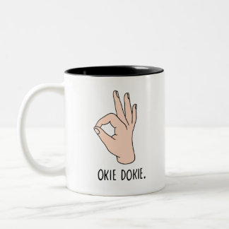 Tasse 2 Couleurs Okie Doke