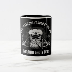 TASSE 2 COULEURS OKINAWA CHIENS SALTY