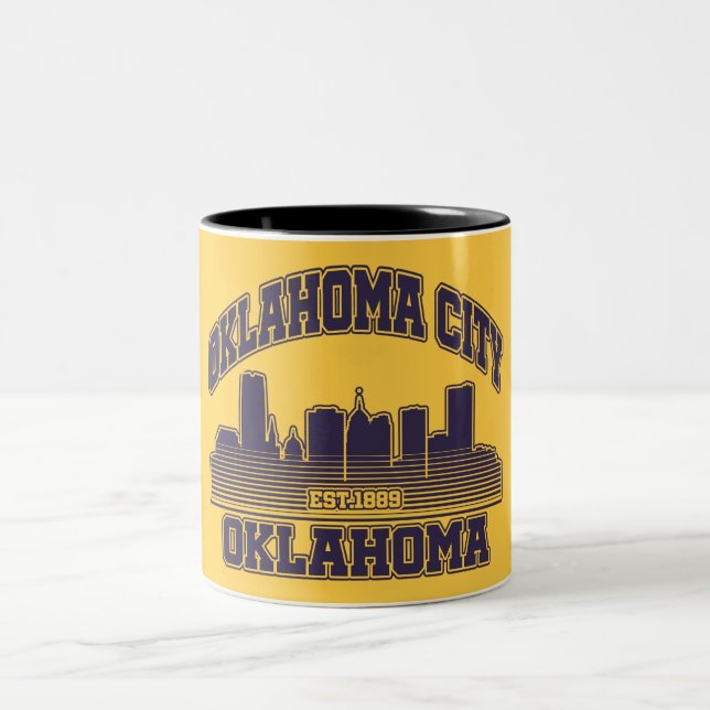 Tasse 2 Couleurs Oklahoma City, Oklahoma (Centre)