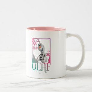Tasse 2 Couleurs Olaf   Assis