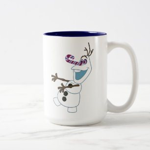 Tasse 2 Couleurs Olaf   Je suis en mission