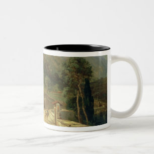 Tasse 2 Couleurs Oliveraies chez Varenna, lac Como, Italie, 1861 (o