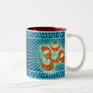 Tasse 2 Couleurs OM - l'Omkara sacrée