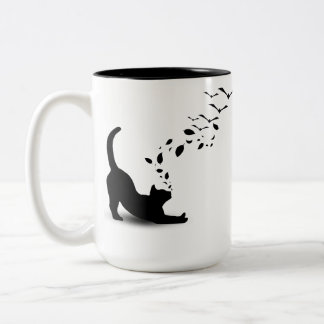 Tasse 2 Couleurs "Ombres en mouvement"
