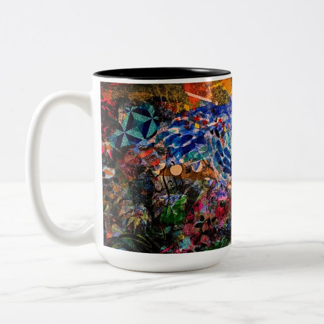 Tasse 2 Couleurs Ombres et grande Musique légère (Gauche)