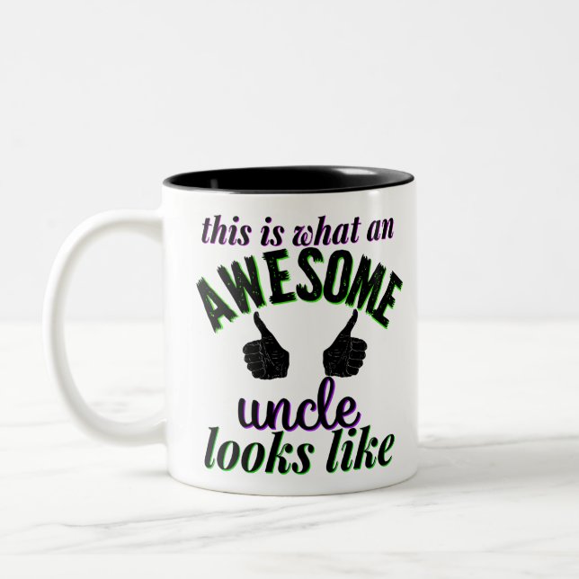 Tasse 2 Couleurs oncle (Gauche)
