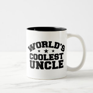 Tasse 2 Couleurs Oncle le plus cool du monde
