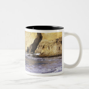 Tasse 2 Couleurs OR, côte de l'Oregon, Cape Kiwanda SP, Cape 2