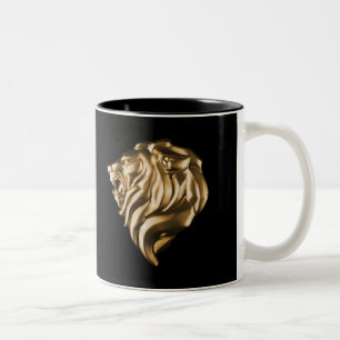 Tasse 2 Couleurs Or de lion