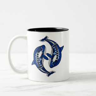 Tasse 2 Couleurs Orca Whale Ocean Animaux