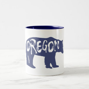 Tasse 2 Couleurs Oregon Bear