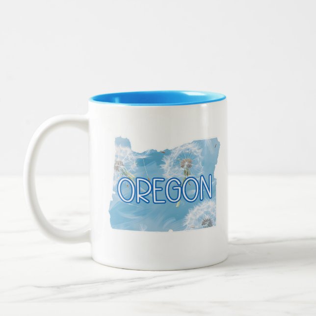 Tasse 2 Couleurs Oregon Dandelion (Gauche)