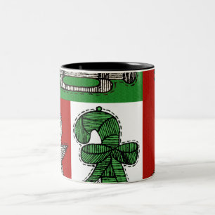 Tasse 2 Couleurs Ornements vintages
