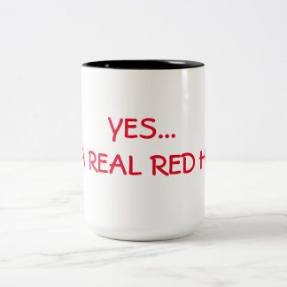 Tasse 2 Couleurs OUI… Je suis un VRAI CHEF ROUGE