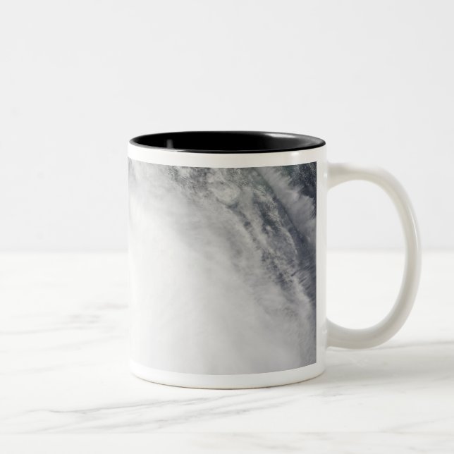 Tasse 2 Couleurs Ouragan Ike 6 (Droit)